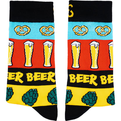 Because Beer Funny Drinking Bamboo Knit Socks
