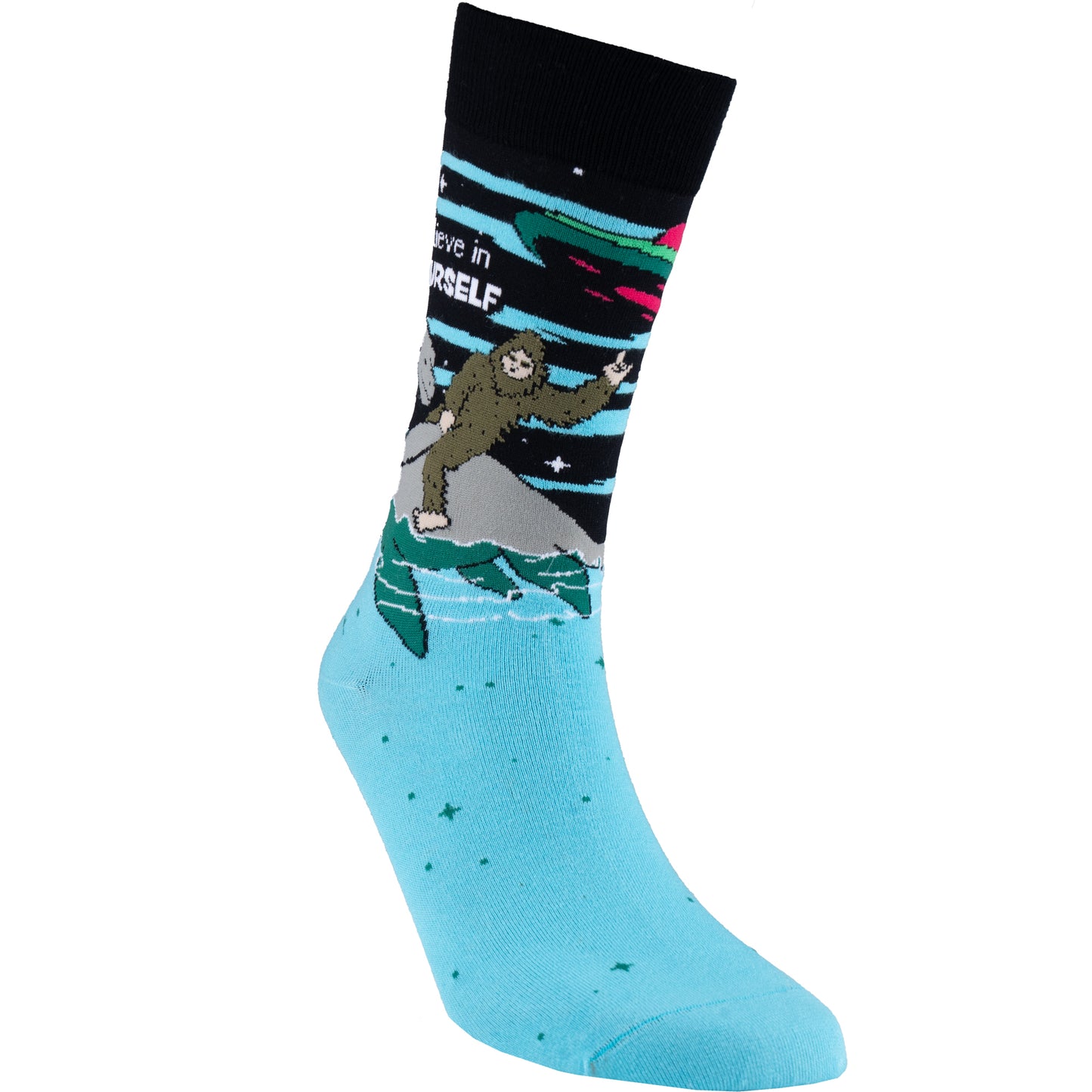 Believe Motivational Bamboo Knit Socks