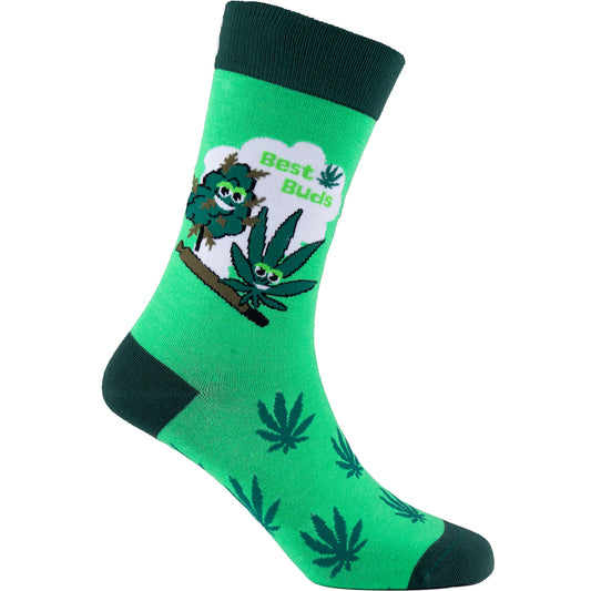 Best Buds 420 Humor Bamboo Socks