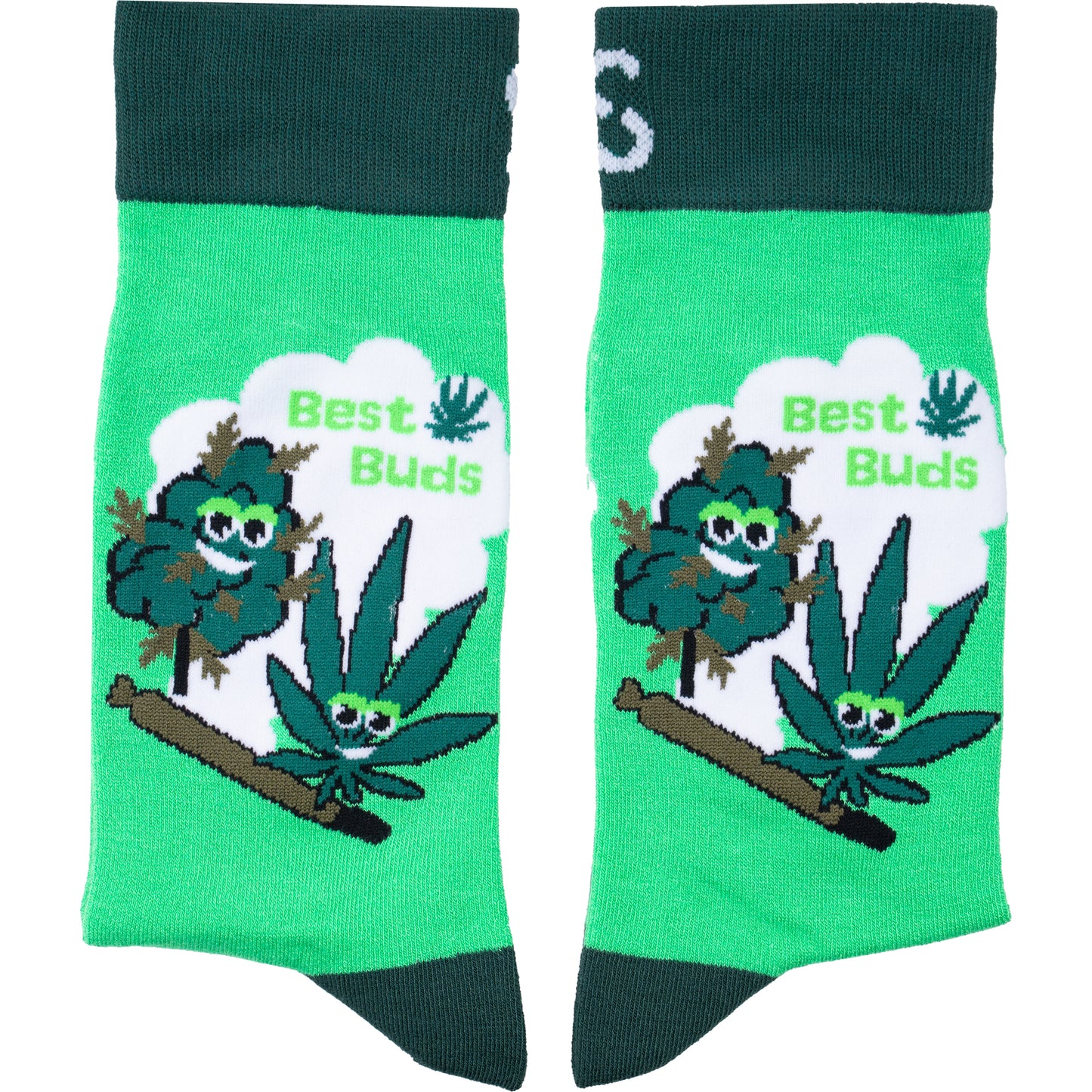 Best Buds 420 Humor Bamboo Socks