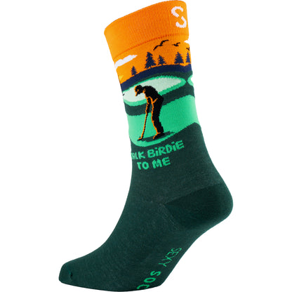 Talk Birdie Natural Bamboo Knit Socks