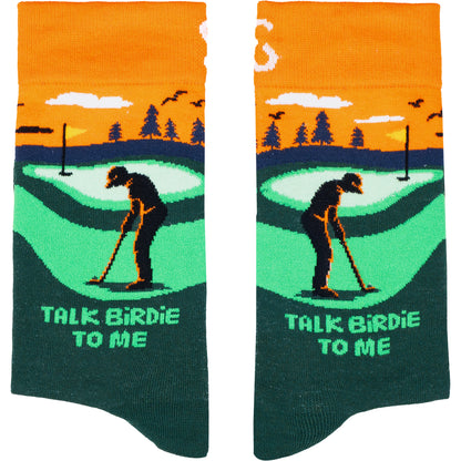 Talk Birdie Natural Bamboo Knit Socks