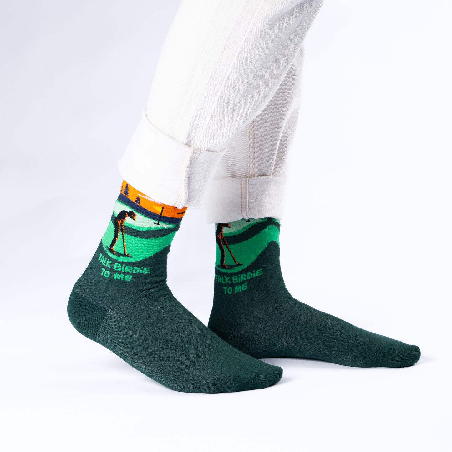 Talk Birdie Natural Bamboo Knit Socks