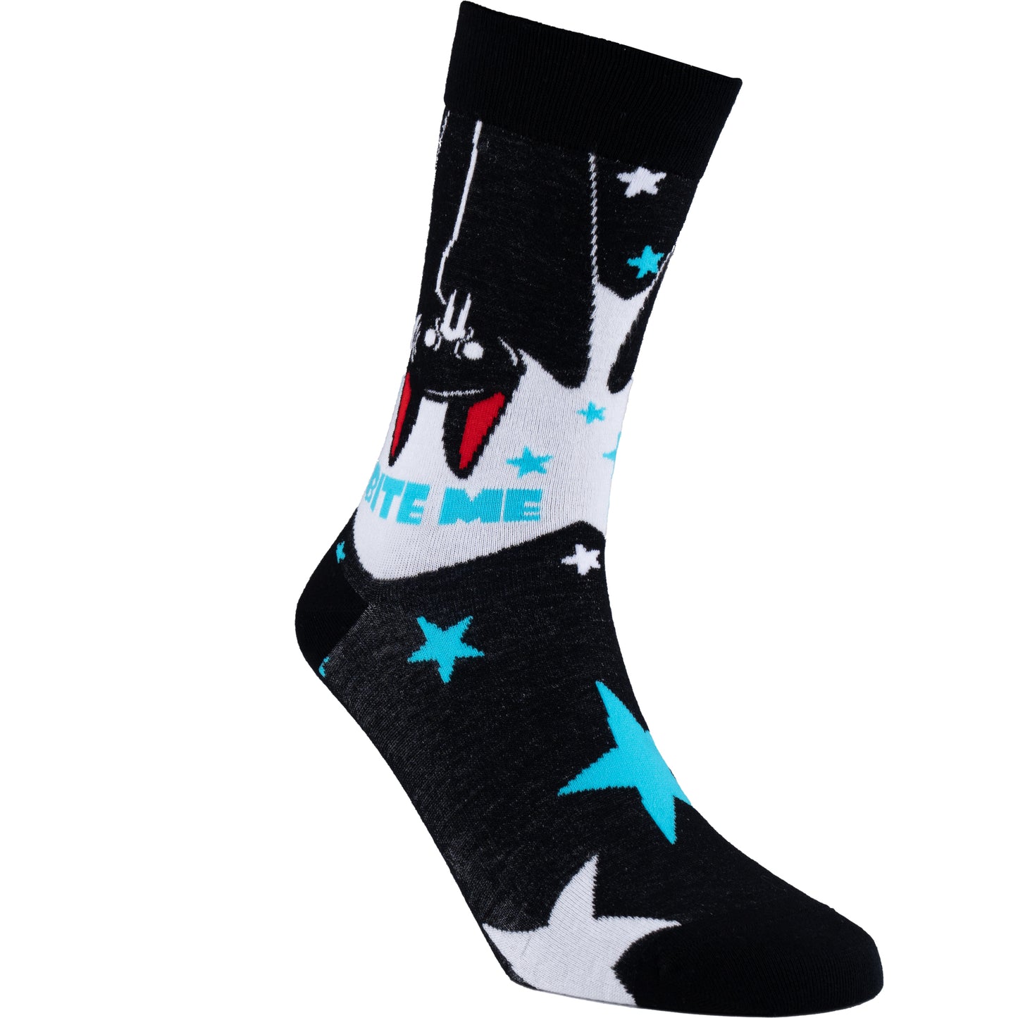 Bite Me Funny Sarcastic Bamboo Knit Socks