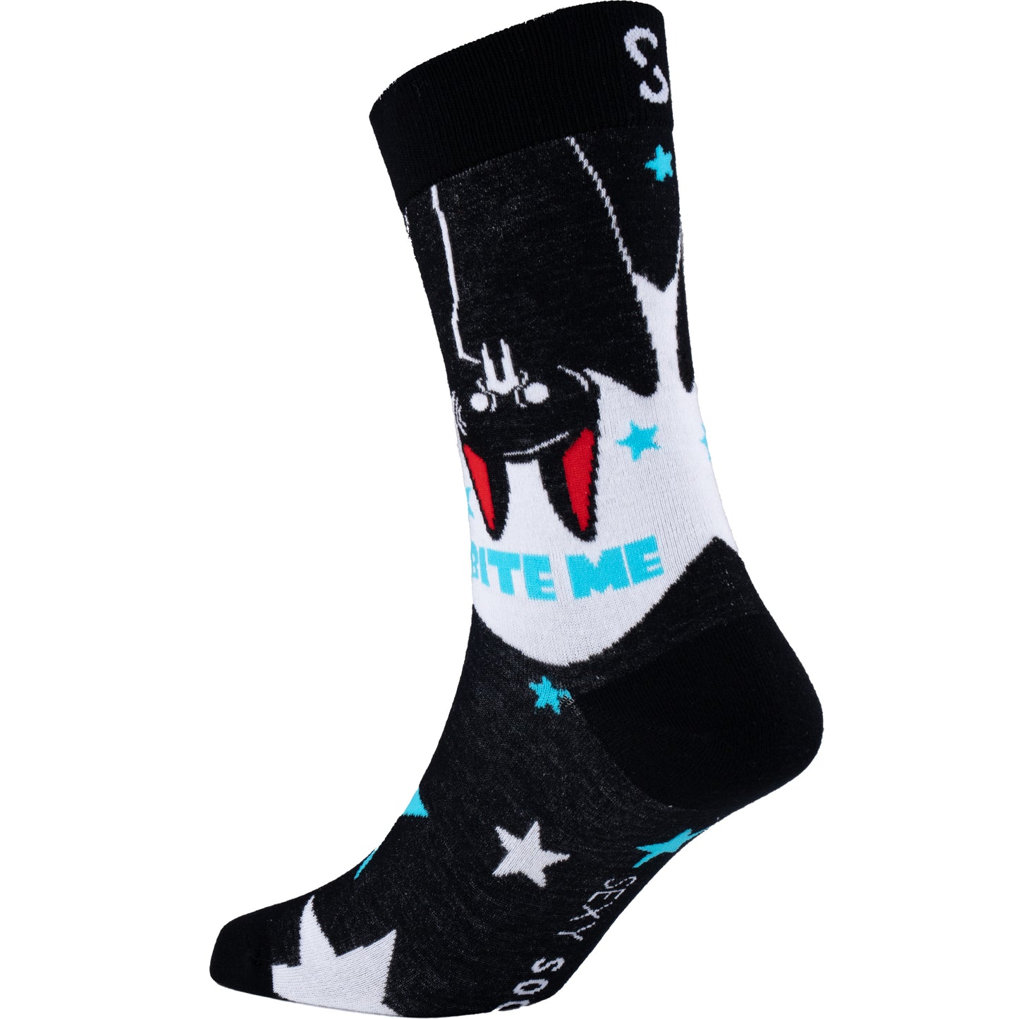 Bite Me Funny Sarcastic Bamboo Knit Socks