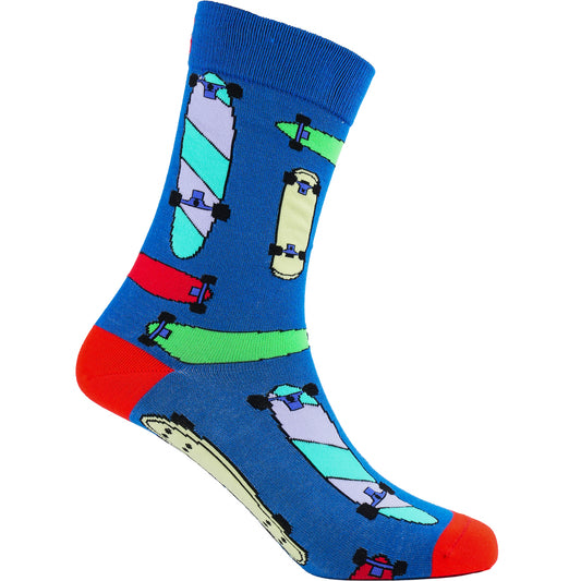Board Life Skateboarding Bamboo Knit Socks
