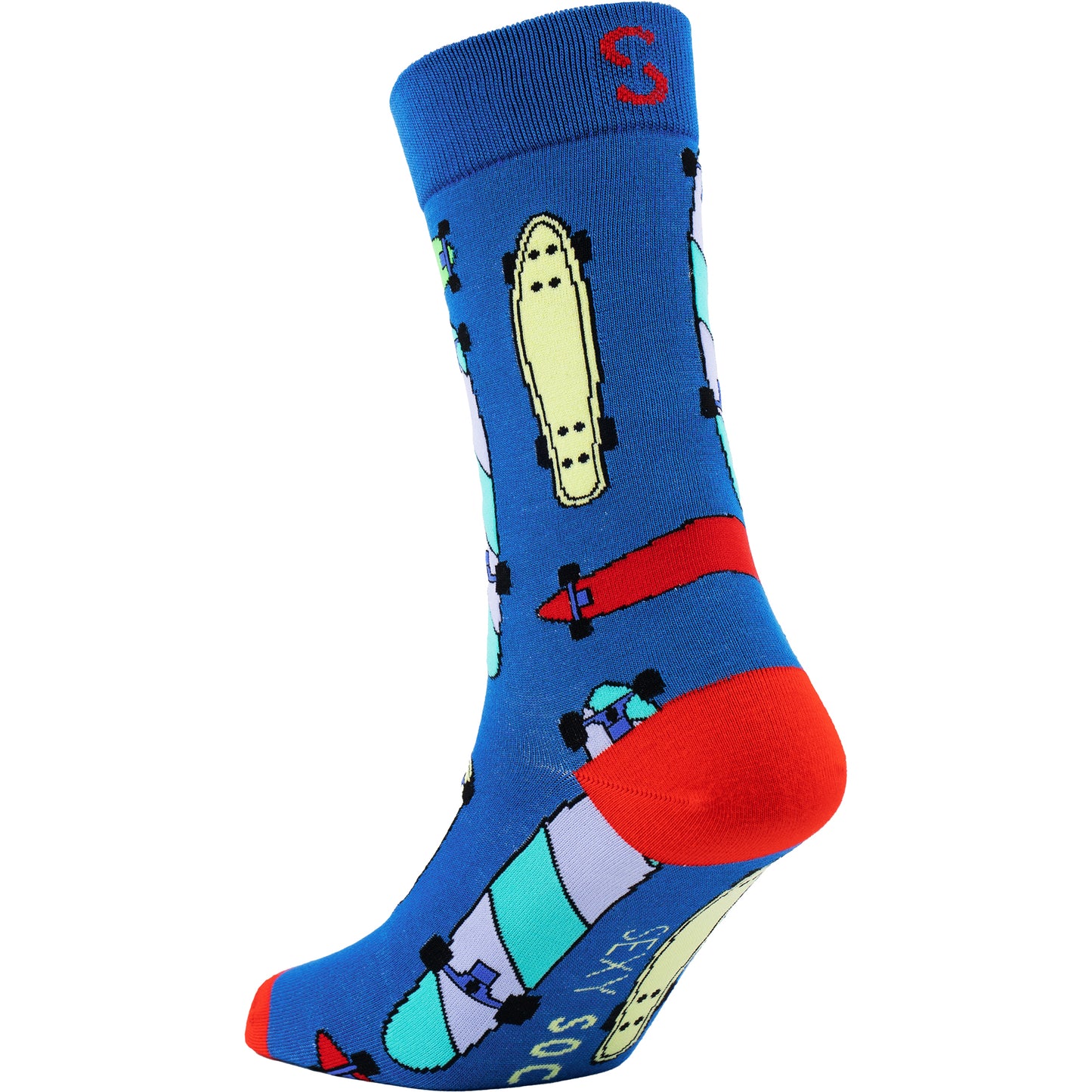 Board Life Skateboarding Bamboo Knit Socks