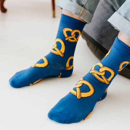 Bow Food Natural Bamboo Knit Socks