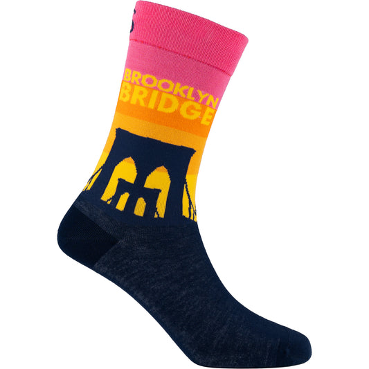 Brooklyn Bridge NYC Bamboo Knit Socks
