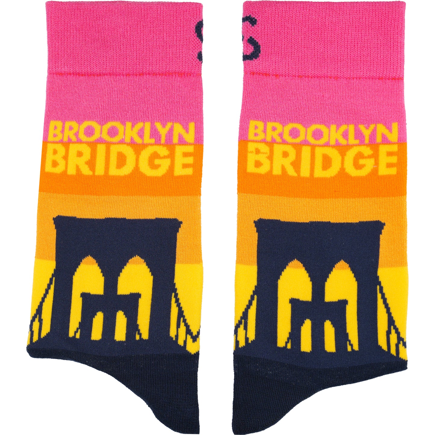 Brooklyn Bridge NYC Bamboo Knit Socks