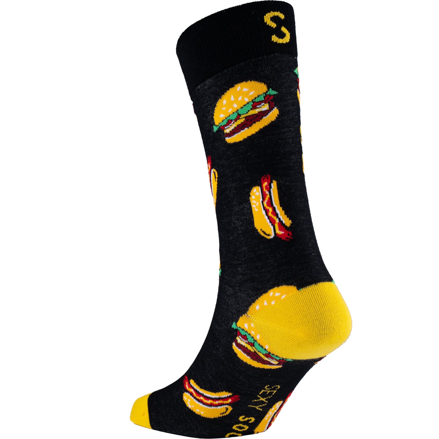 Buns Out Funny Bamboo Knit Socks