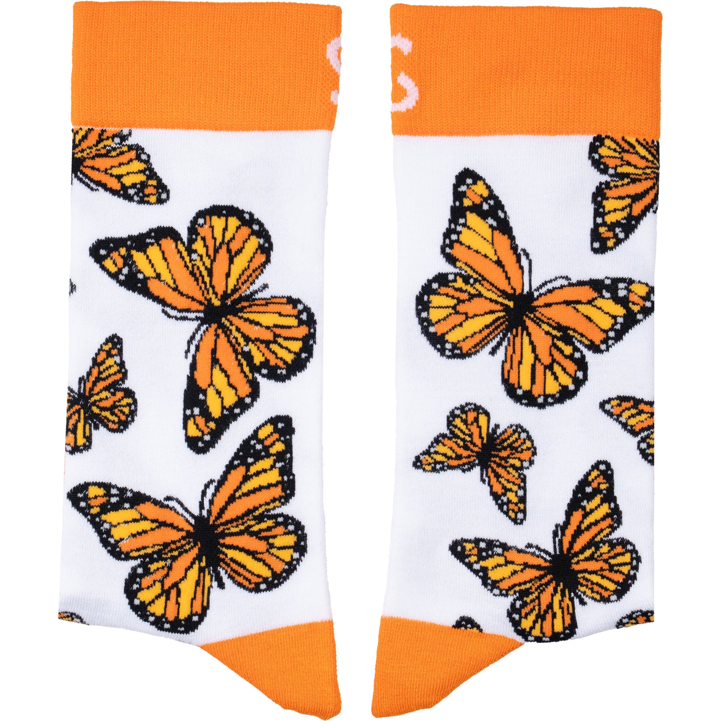 Butterflies Nature Bamboo Knit Socks