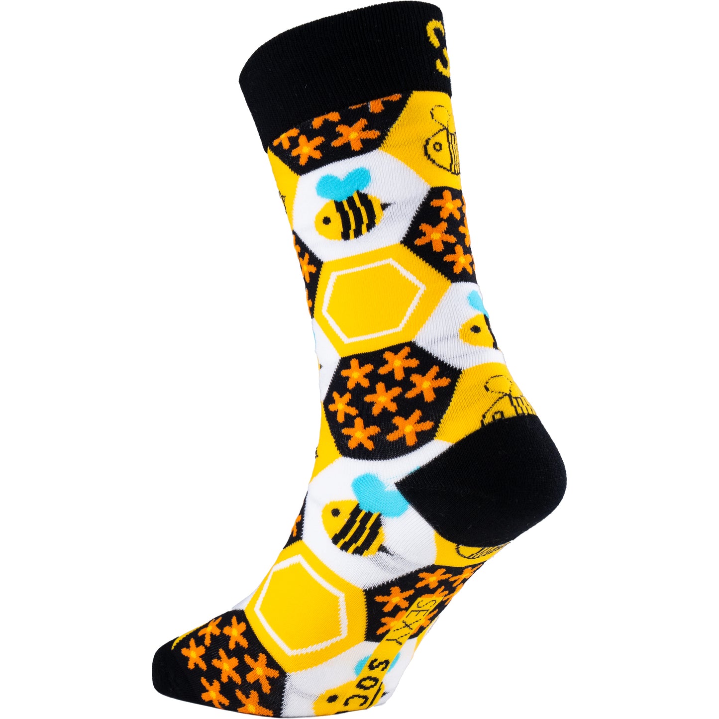 Buzziness Bee Bamboo Knit Socks