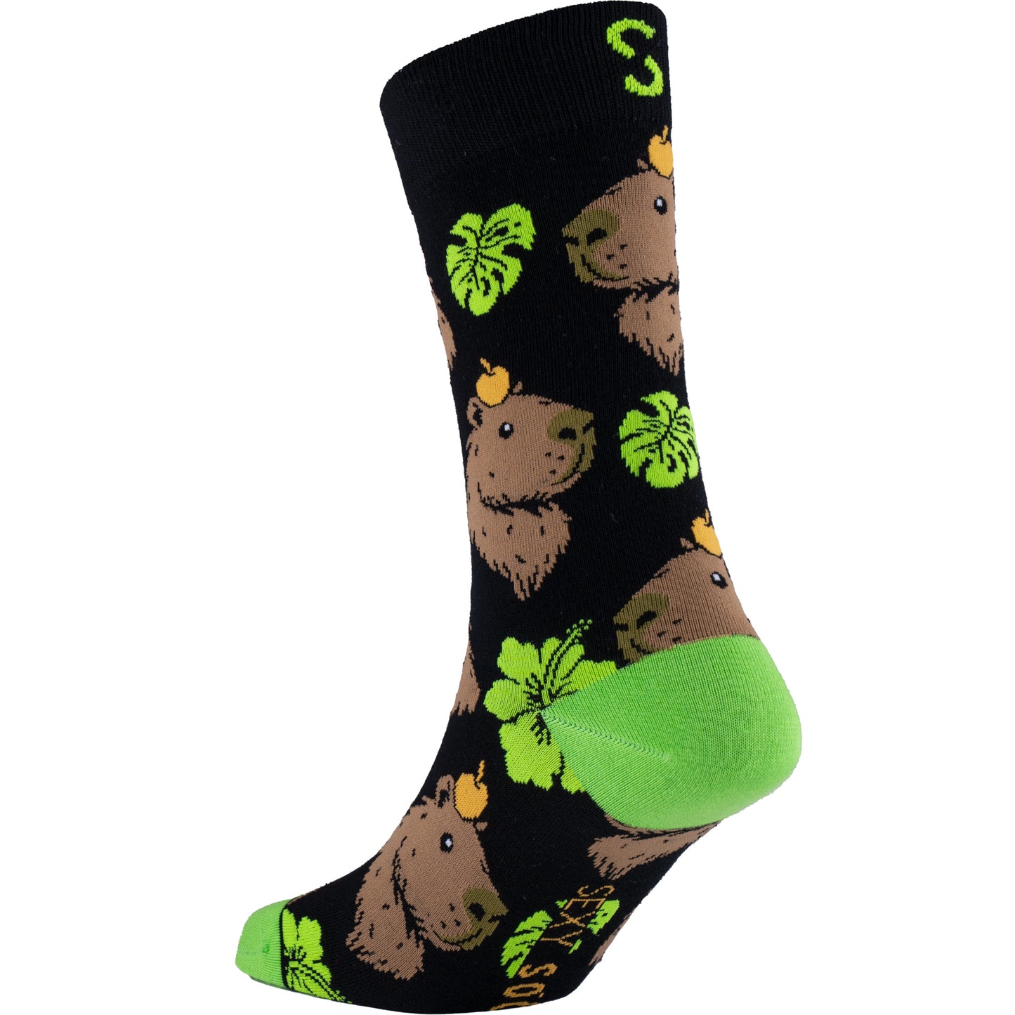 Capybara Bamboo Crew Socks