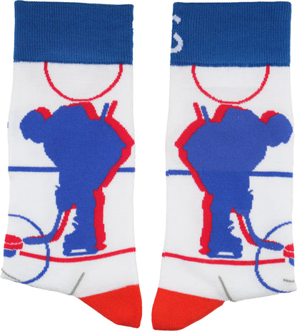 Center Ice Hockey Bamboo Sport Socks