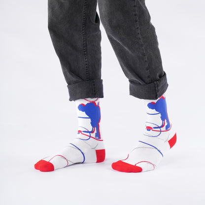 Center Ice Hockey Bamboo Sport Socks