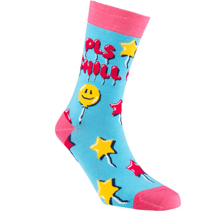 Chill Vibes Bamboo Relaxed Socks