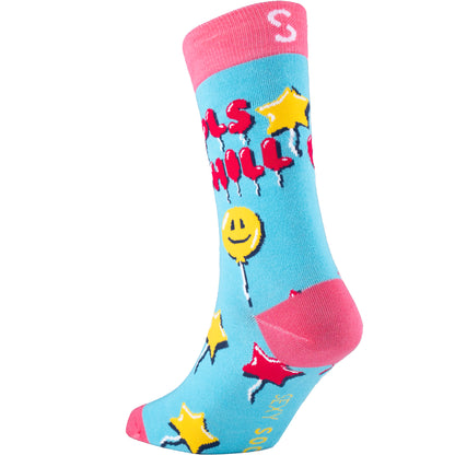 Chill Vibes Bamboo Relaxed Socks