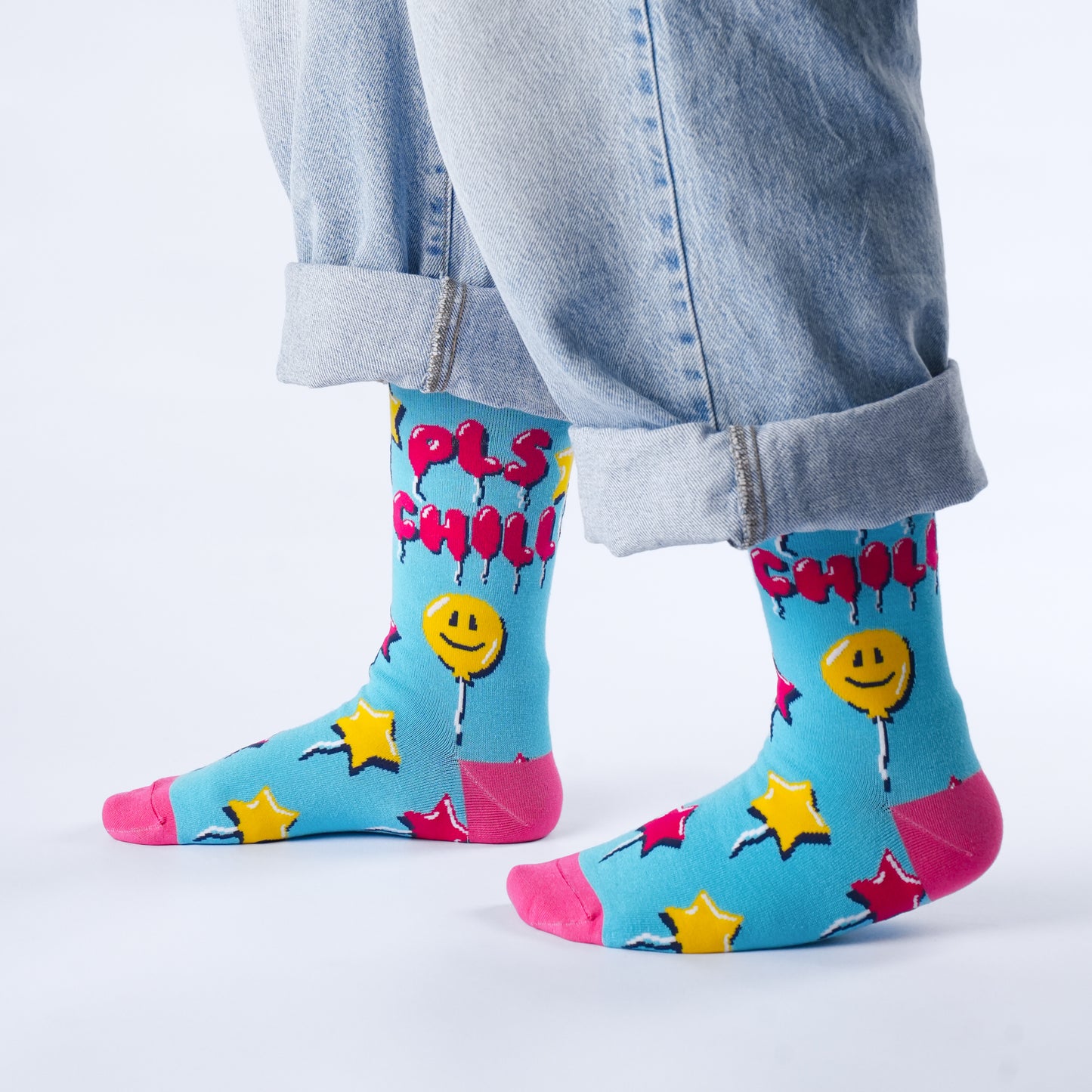 Chill Vibes Bamboo Relaxed Socks