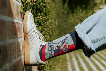 No Prob-Llama Natural Bamboo Knit Socks