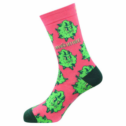 Devil's Lettuce Natural Bamboo Knit Socks