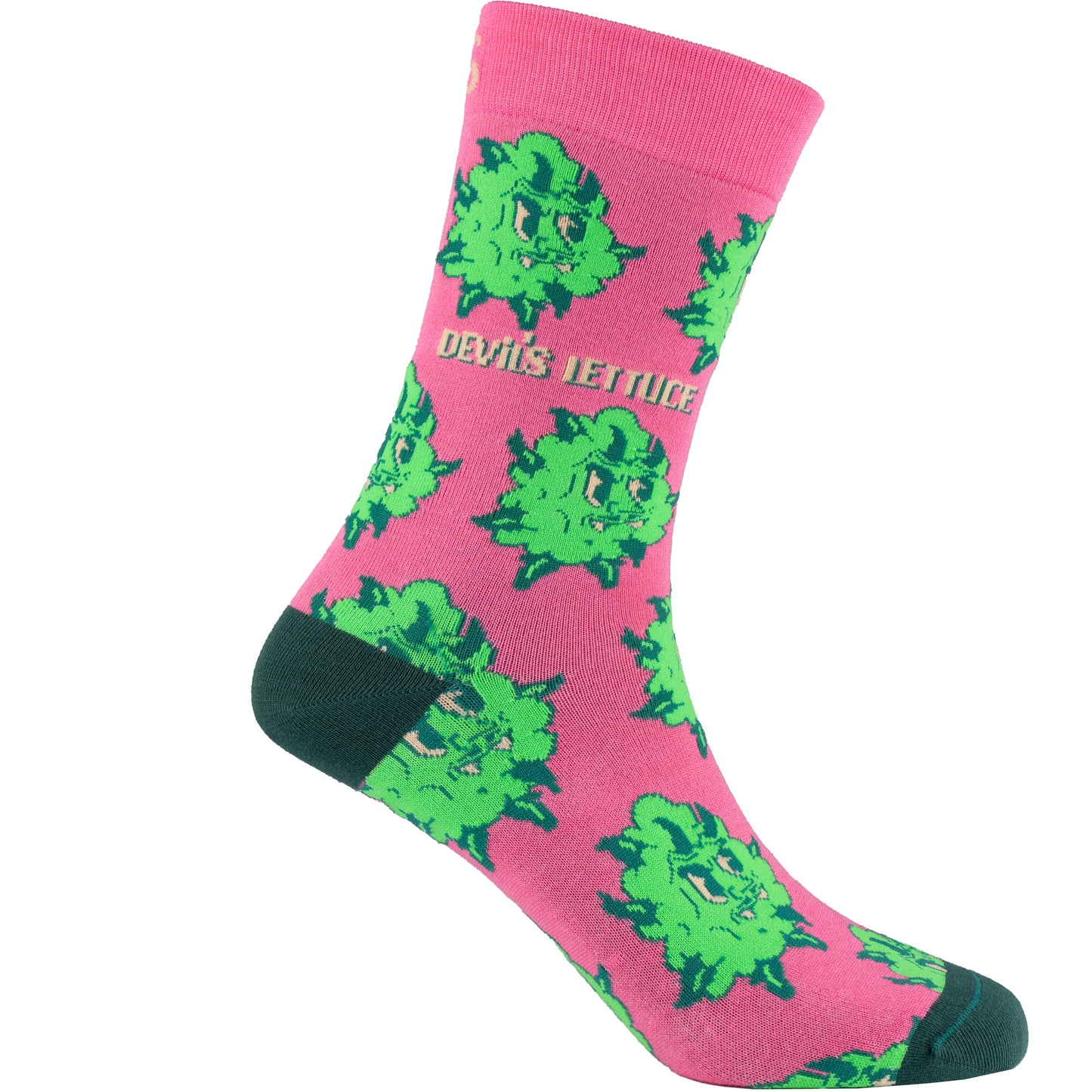 Devil’s Lettuce Weed Bamboo Humor Socks
