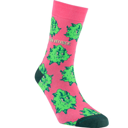 Devil’s Lettuce Weed Bamboo Humor Socks