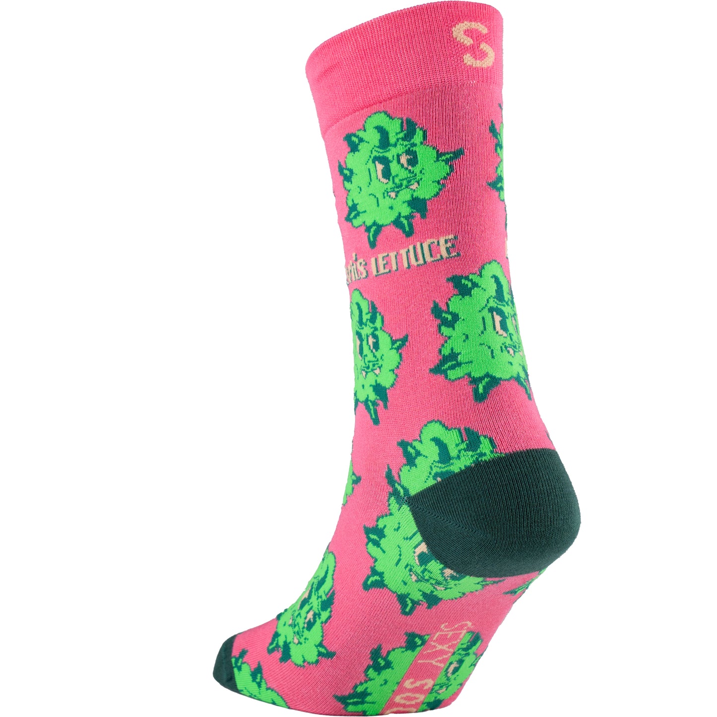 Devil’s Lettuce Weed Bamboo Humor Socks