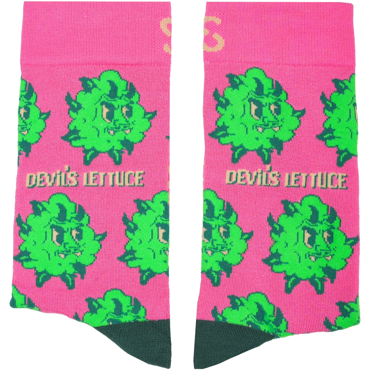 Devil’s Lettuce Weed Bamboo Humor Socks
