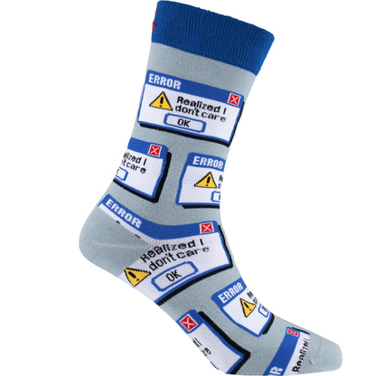Error Code Funny Tech Bamboo Socks