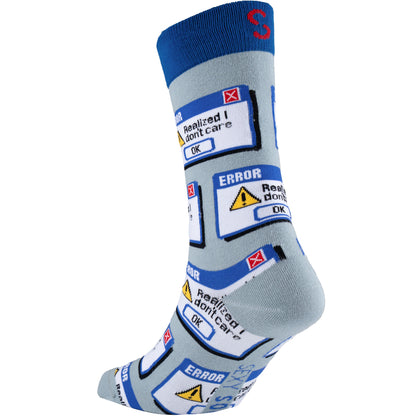 Error Code Funny Tech Bamboo Socks