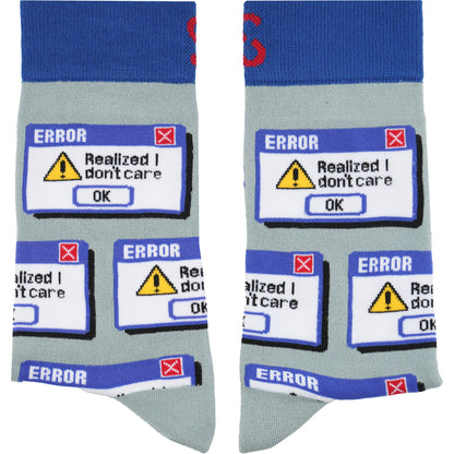 Error Code Funny Tech Bamboo Socks