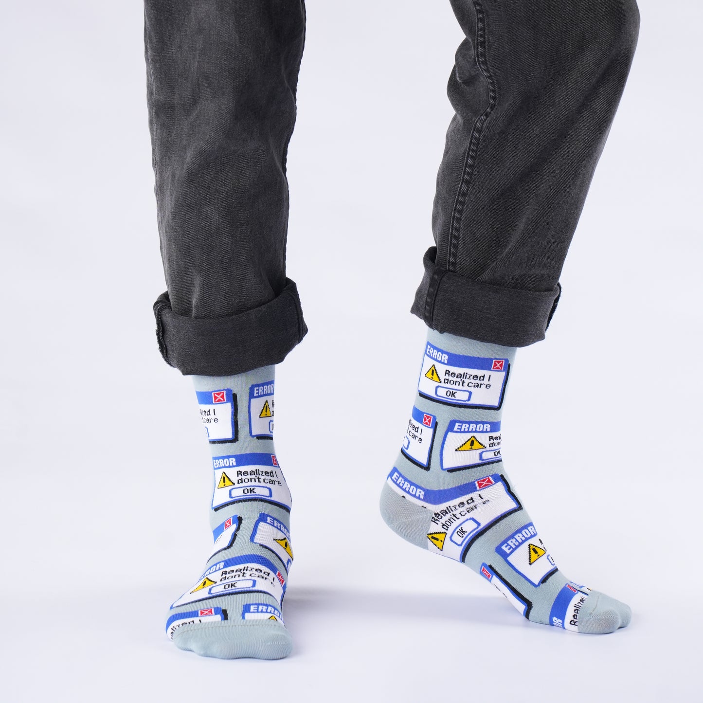 Error Code Funny Tech Bamboo Socks