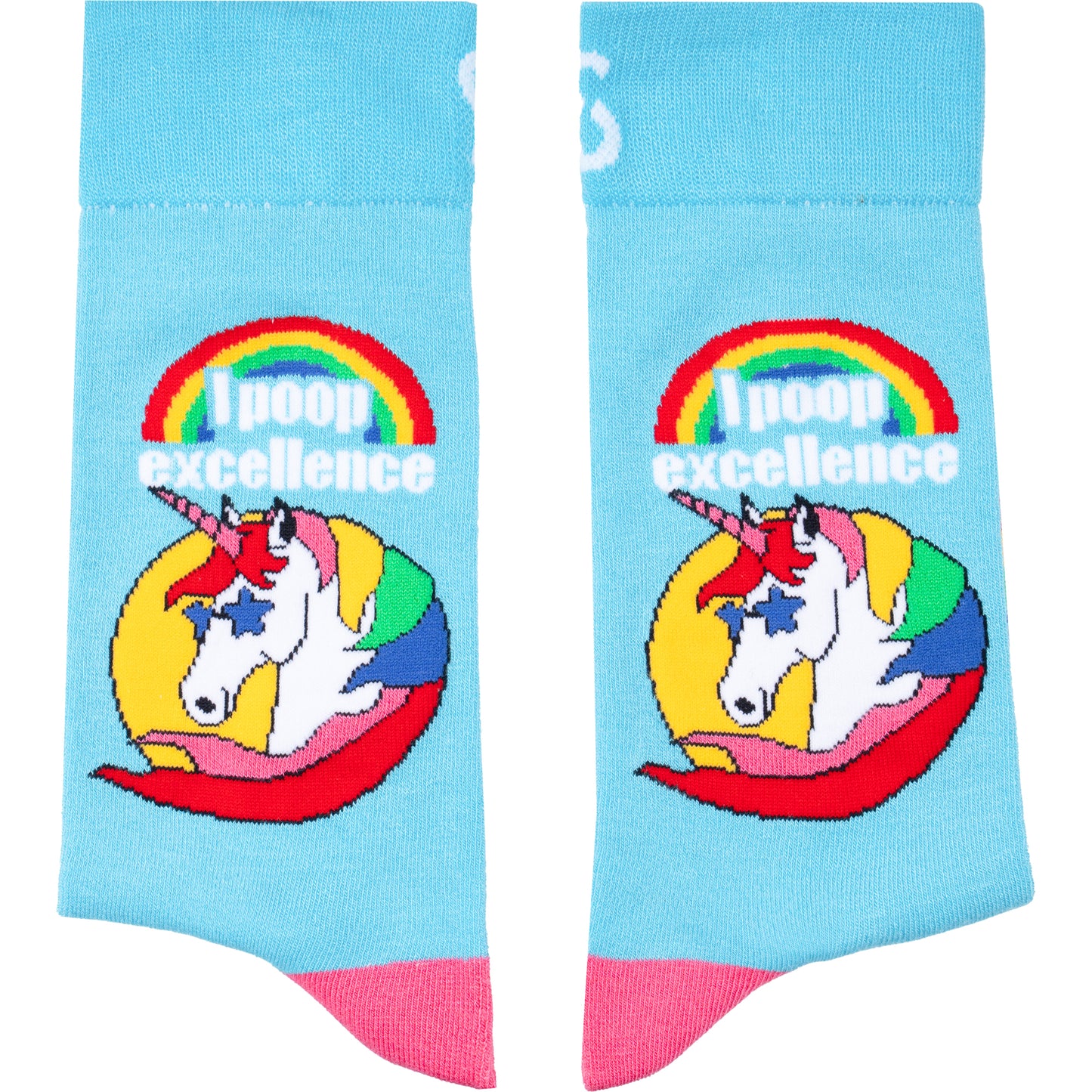 Excellent Poops Funny Bathroom Bamboo Knit Socks