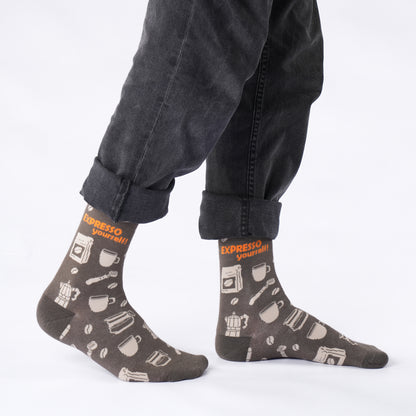 Espresso Coffee Lover Bamboo Socks