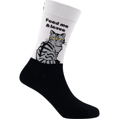 Feed Me Bamboo Crew Socks