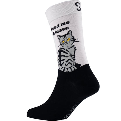 Feed Me Bamboo Crew Socks