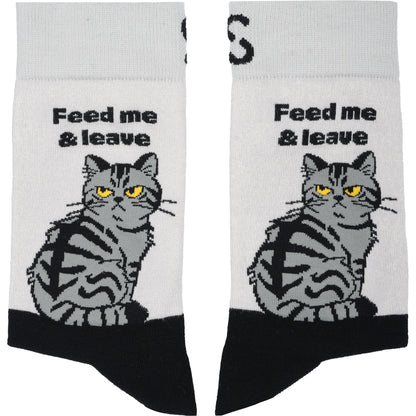 Feed Me Bamboo Crew Socks
