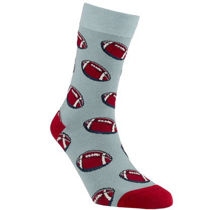 Footballs NFL Fan Bamboo Knit Socks