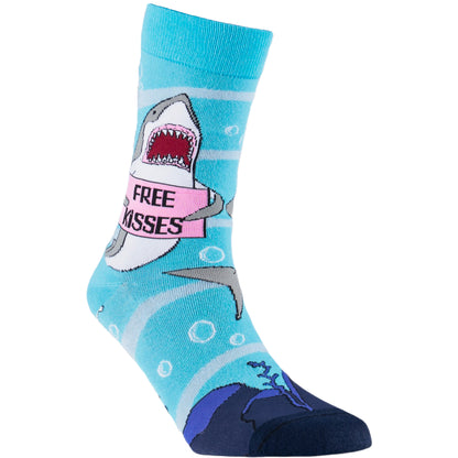 Free Kisses Funny Bamboo Socks