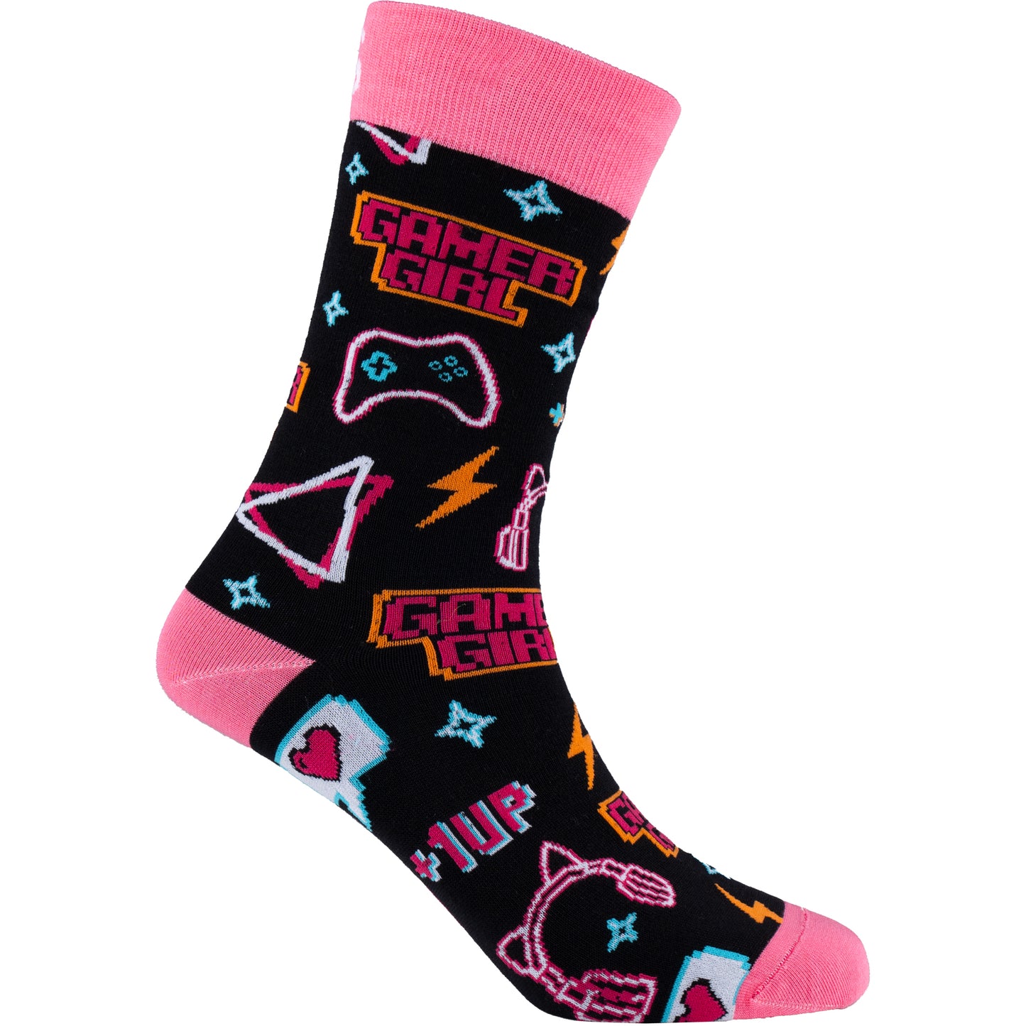 Gamer Girl Gaming Bamboo Knit Socks for Women