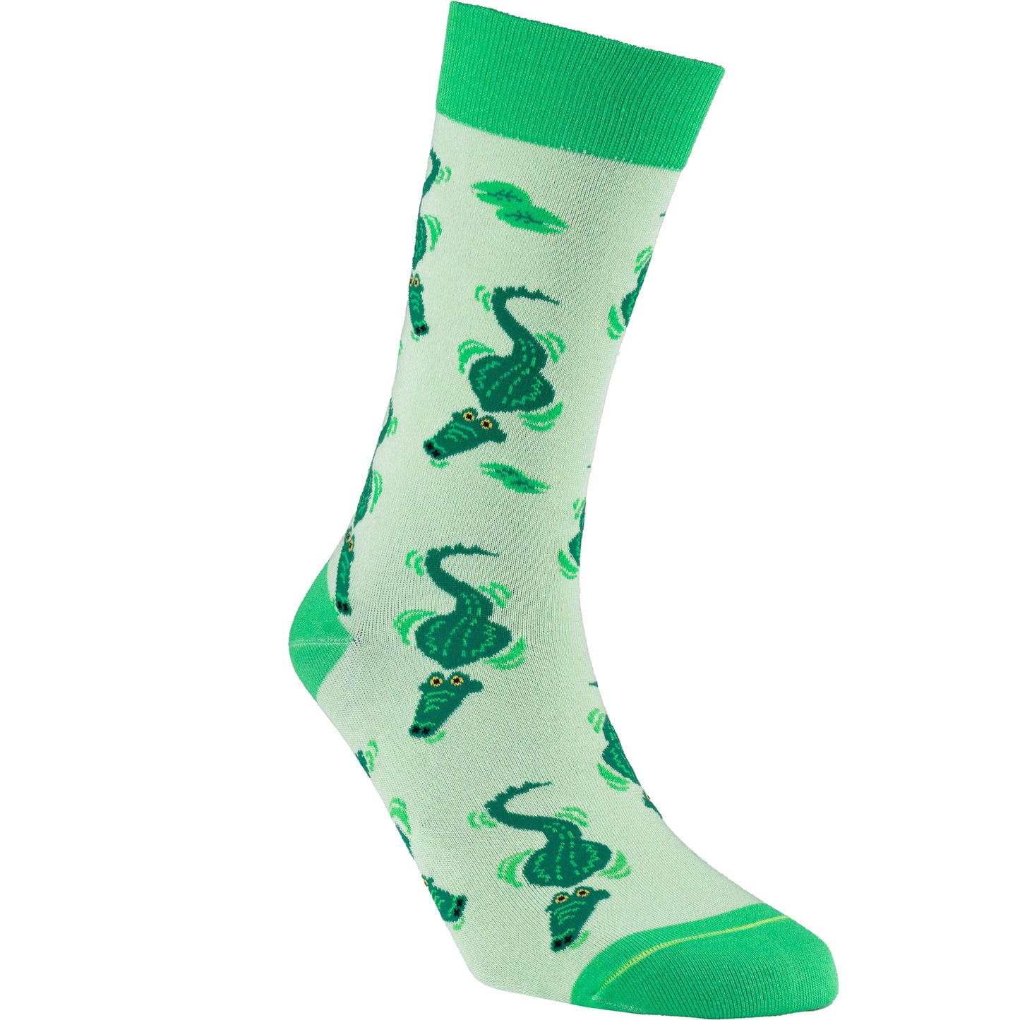 Gator Alligator Bamboo Knit Socks
