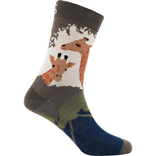 Giraffe Bamboo Socks