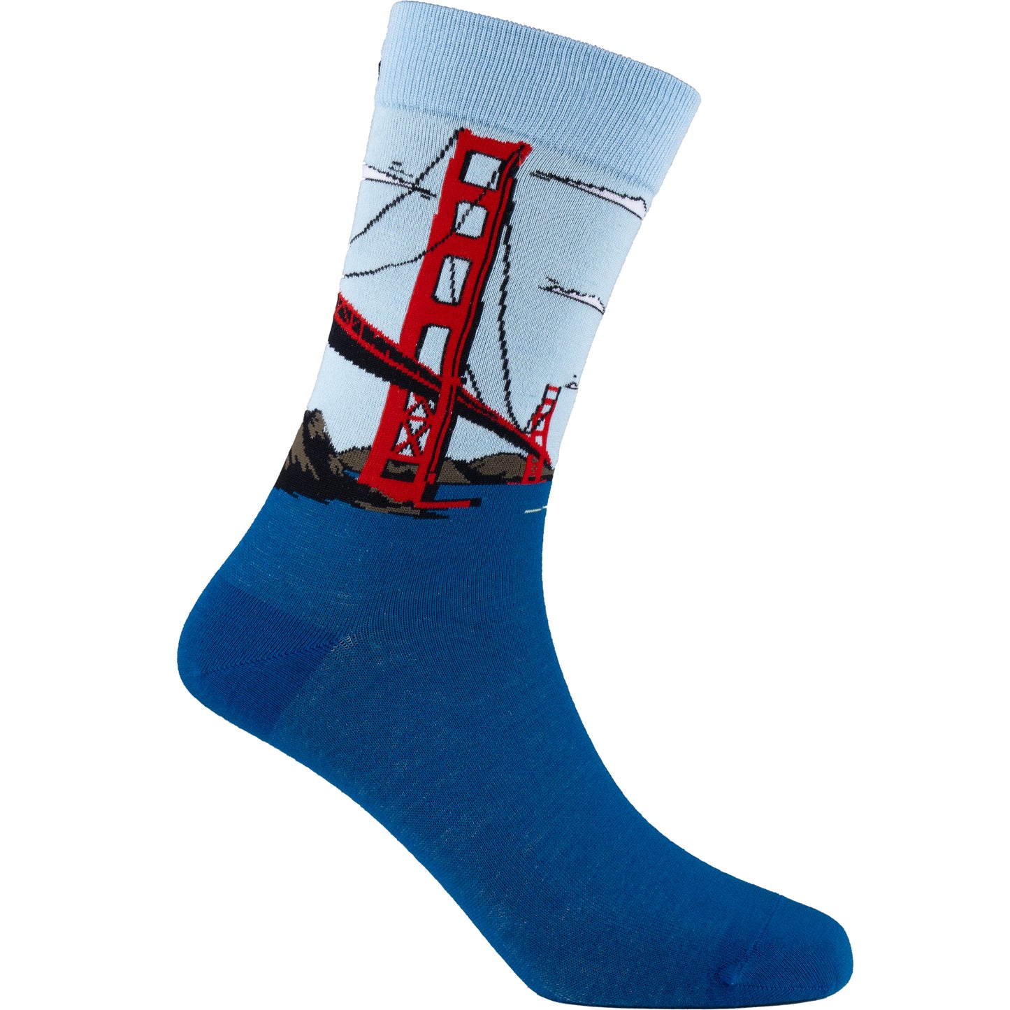 Golden Gate Bamboo Crew Socks