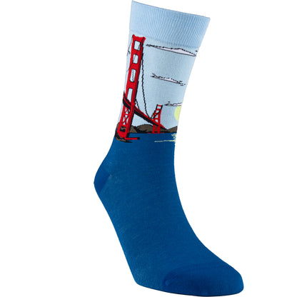 Golden Gate Bamboo Crew Socks