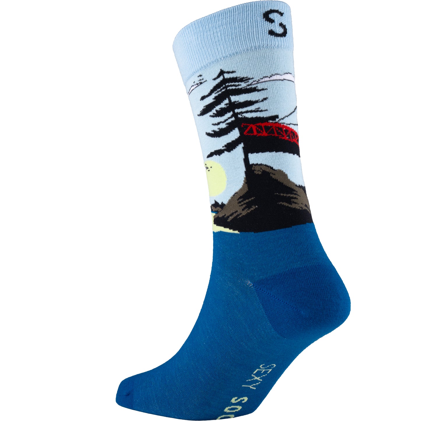 Golden Gate Bamboo Crew Socks