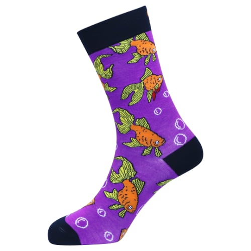 Goldfish Natural Bamboo Knit Socks