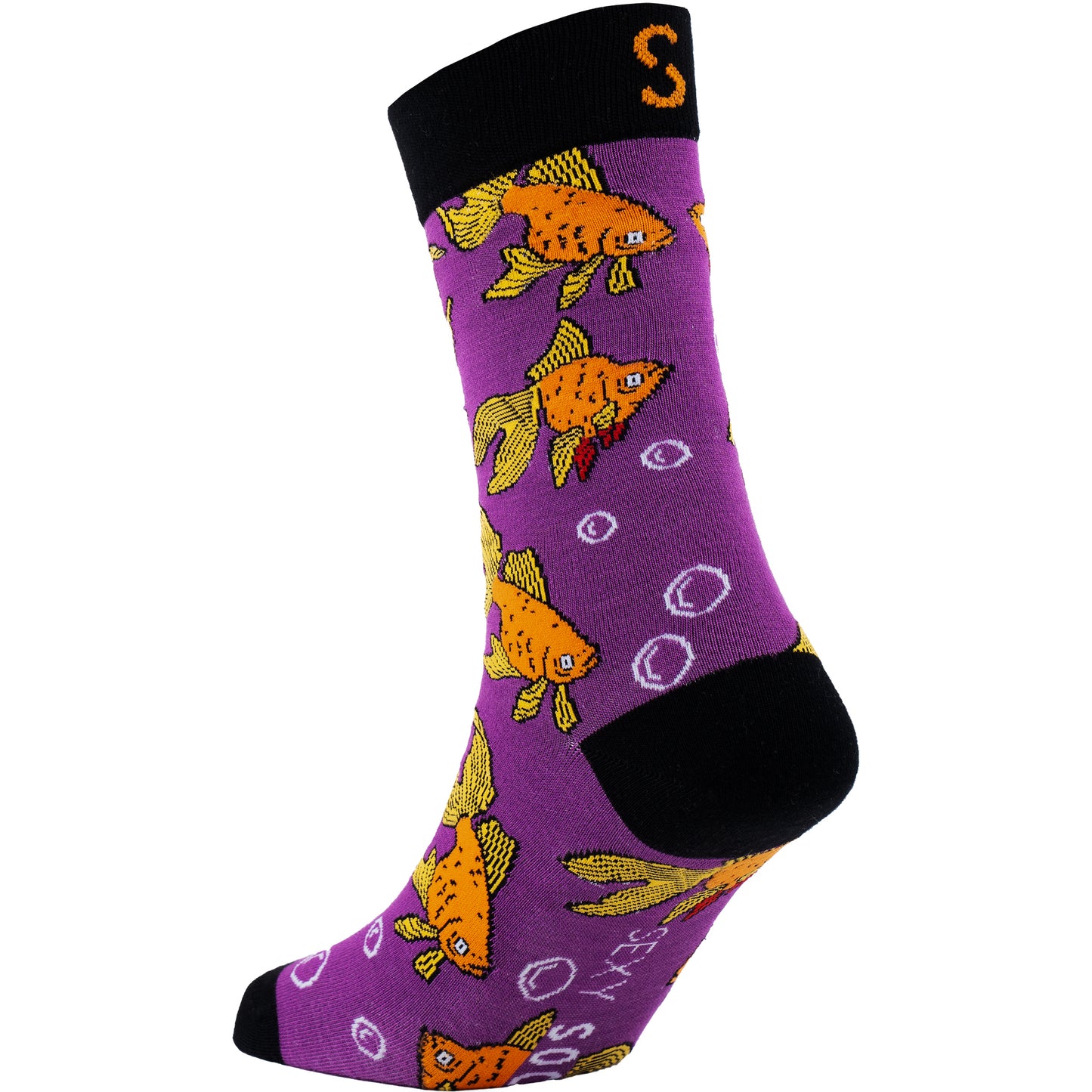 Goldfish Pet Lover Bamboo Knit Socks