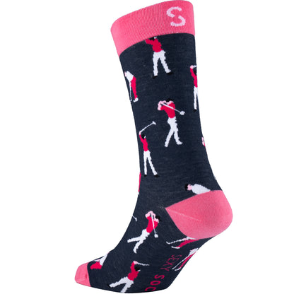 Golfers Golf Lover Bamboo Knit Socks