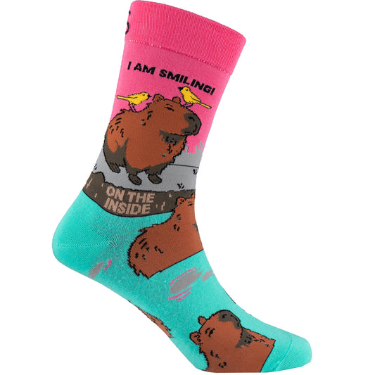 Happy Cappy Natural Bamboo Knit Socks